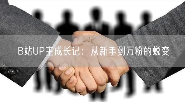 B站UP主成长记：从新手到万粉的蜕变
