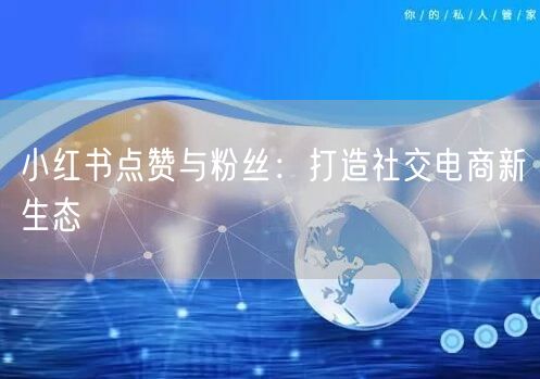 小红书点赞与粉丝：打造社交电商新生态