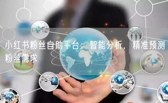 小红书粉丝自助平台：智能分析，精准预测粉丝需求